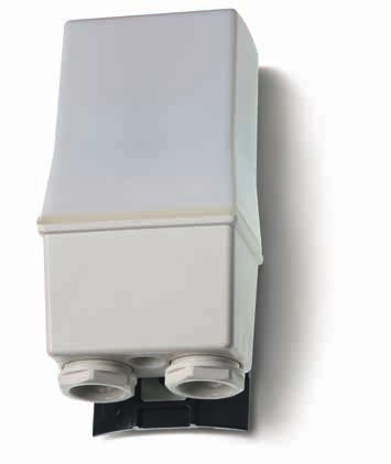 SERA SERA Wyłączniki zmierzchowe do automatycznego sterowania oświetleniem zewnętrznym.42.51.61 Zintegrowany czujnik natężenia światła Montaż na słupie lub ścianie.