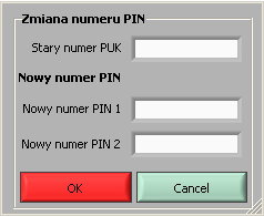 4.2. Ustawienia modemu Ustawienia -> Ustawienia modemu -> Podanie numeru PIN po wybraniu tej opcji uŝytkownik zostanie poproszony o wpisanie numeru PIN karty SIM znajdującej się w modemie.