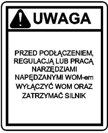 PRONAR B. WARUNKI BEZPIECZEŃSTWA PRONAR Poz. 4.
