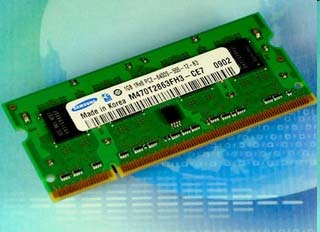 DRAM w technice 40nm Samsung wytworzył pierwsze na świecie układy DRAM w 40- nanometrowym procesie technologiczny, które na razie dostępne będą wyłącznie w 1- gigabajtowych modułach pamięci DDR2.