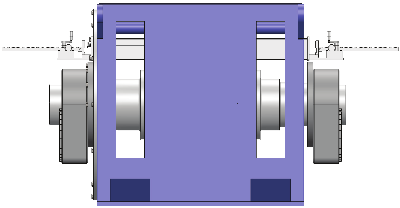 Arrange of the assembly jigs on machine Montaż magnesów należy rozpocząć od ustawienia wirnika w