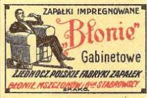 zapałki maczane. Były to patyczki nasączone chloranem potasu, które wkładane i wyjmowane, czyli maczane w kwasie siarkowym, zapalały się podczas wyciągania.