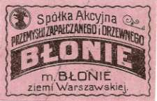 Produkcja zapałek w Polsce ma już swoją co najmniej 180 letnią tradycję. W 1828 roku w Warszawie E.