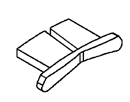 APA 39/2/W NEW Zatyczka profilu PA 39 Seitliche Arretierung für Profile PA 39 Заглушка для профилей PA 39 PA 39 profile`s side lock пар APA39/2/W - bez konieczności frezowania profilu - kein Fräsen