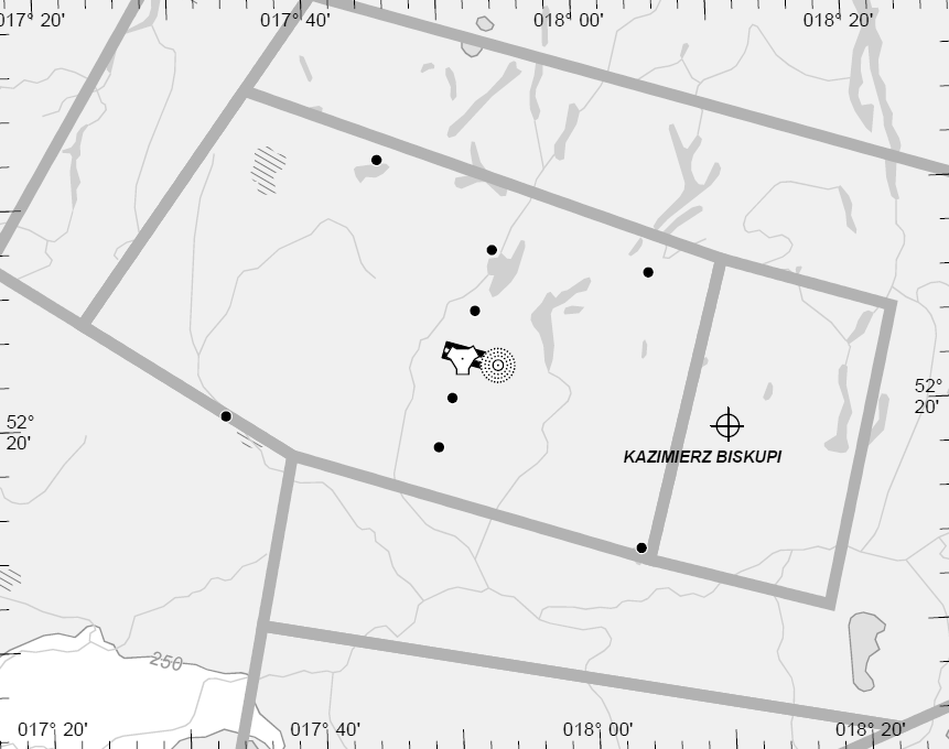 VISUAL OPERATION CHART AIRSPACE: FIS POZNAŃ 126.300 POWIDZ APPROACH 129.675 MATZ EPPW A: GND-1050m MATZ EPPW B: 457m-1050m AD ELEV 116 POWIDZ TOWER 119.