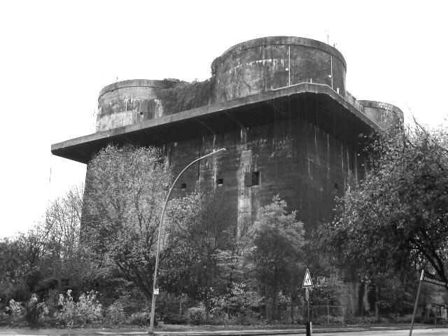 Energy Makieta bunker, obszaru Hamburg programu, - Hamburg Wilhelmsburg, - Wilhelmsburg, fot. B.