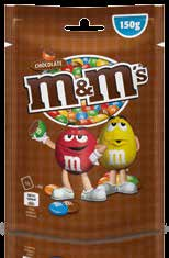 Draże M&M s 150 g czekoladowe