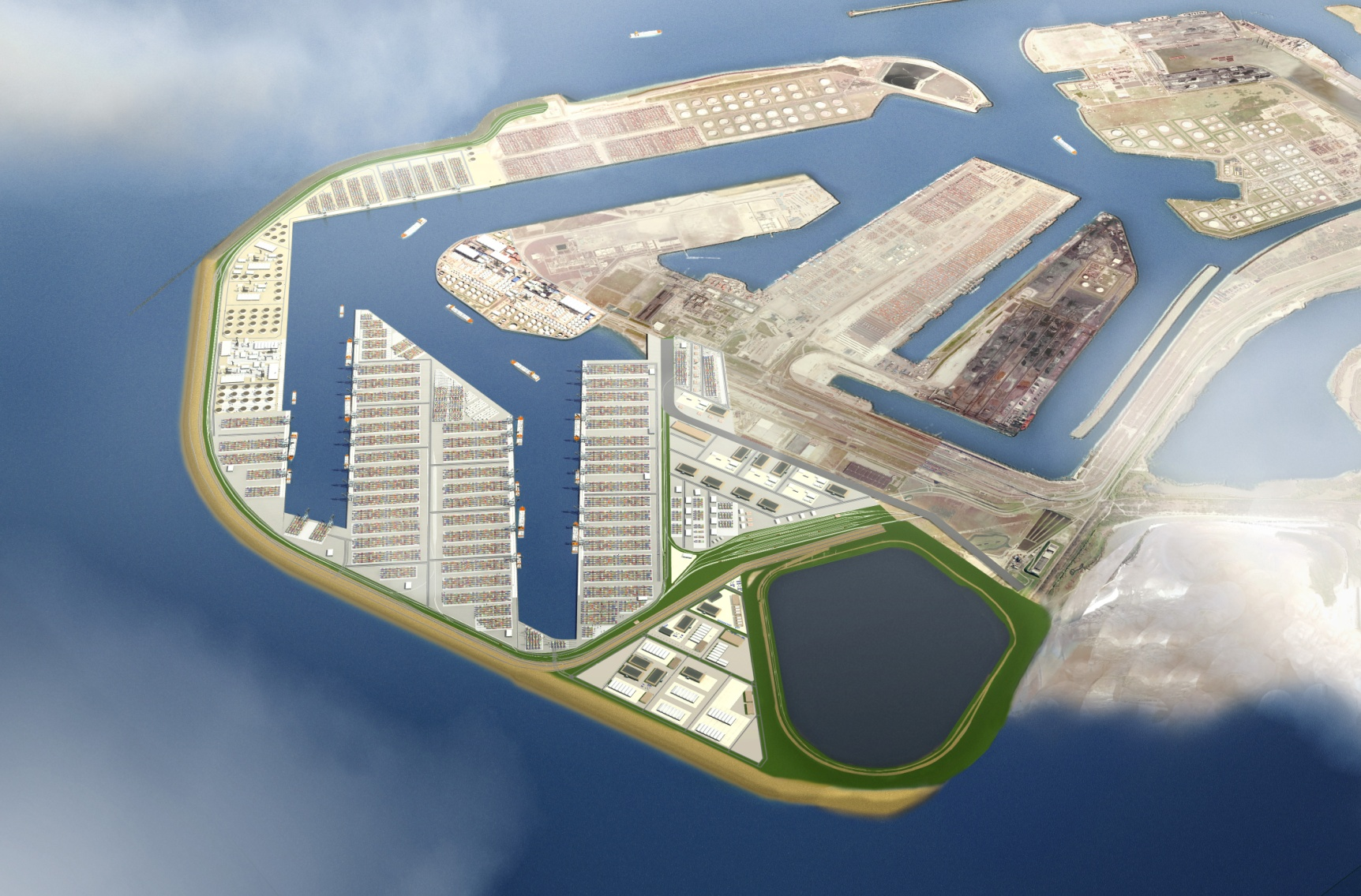 Therefore: Construction of Maasvlakte 2 is needed The construction of Maasvlakte 2