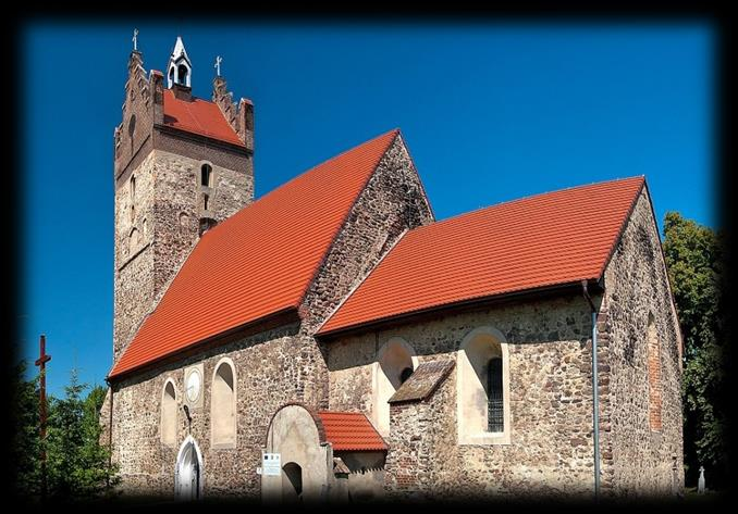 Wczesnogotycki kościół w Mycielinie powstał w drugiej połowie XIII w.