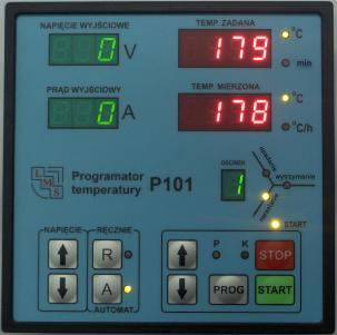 REGULATOR TEMPERATURY P101 PRZEZNACZENIE: P101 to regulator temperatury dla wyżarzarek.