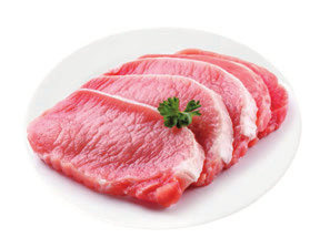 MAŁO SOLI Wieprzowina ma niską zawartość sodu (0,35-0,58 g/kg) w porównaniu z wołowiną (0,74 g/kg) i drobiem (0,77 g/kg).