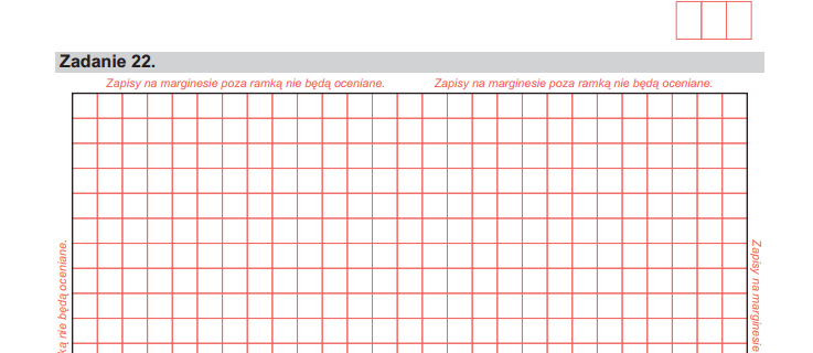 Uwaga dotycząca matematyki Rozwiązania zadań z matematyki będą sprawdzane elektronicznie, dlatego bardzo ważne jest, aby wszystkie zapisy