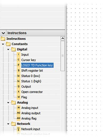 Control Logo Settings, sekcja Control operation from the LOGO!