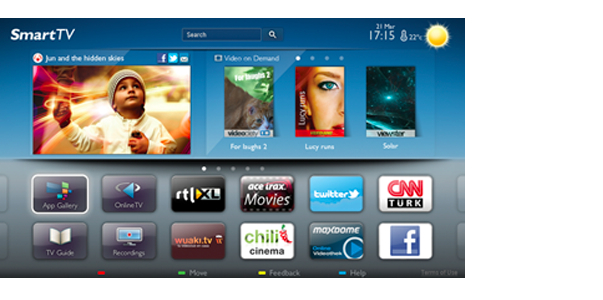 1 Prezentacja 1.1 Smart TV Pod!"cz ten telewizor LED Philips Smart TV do Internetu i odkryj nowy #wiat telewizji. Mo$esz utworzy% po!"czenie przewodowe z routerem lub po!