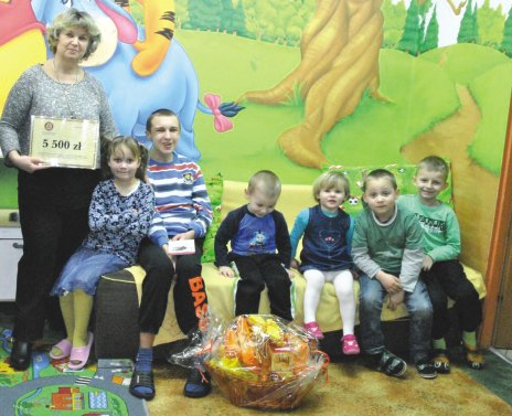 Tak¹ œwietlicê posiada i Oddzia³ Dzieciêcy janowskiego szpitala, która dziêki finansowemu wsparciu Fortaco nabra³a nowego wizerunku.