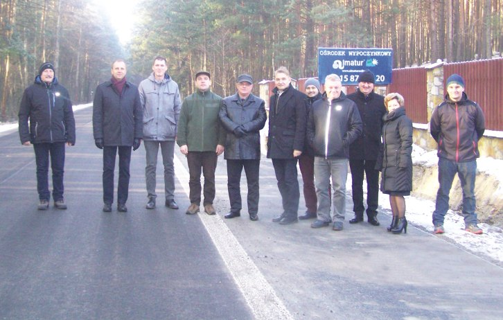 Wyremontowano ponad 3 km drogi na trasie Janów Lubelski Szklarnia Na pocz¹tku paÿdziernika br.