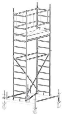 OFERTA SPRZEDAŻY RUSZTOWANIA PRZEJEZDNEGO Oferta nr 1: Pomost roboczy: 1,80m x 1,50m Obciążenie robocze: 2,0 kn/m 2 Wysokość rusztowania: 8,46m Wysokość pomostu roboczego:6,85m Cena: 13 551, 82 zł