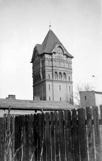 Fot. 39. Wieża ciśnień z ok. 1900 roku.