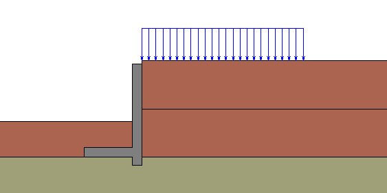 9 Mur oporowy (h= 1,8m) dł. 7,0mb: 1. Parametry obliczeniowe: MATERIAŁ: BETON: klasa B 0, fck = 16,00 (MN/m), ciężar objętościowy = 4,00 (kn/m3) STAL: klasa A - III, fyk = 410,00 (MN/m). Geometria: 4.