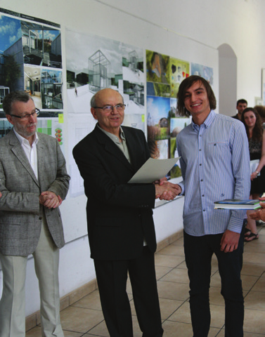 Piotr Celewicz / Opening of the exhibition of the students designs Tomorrow s house Dream house, June 19, 2013.