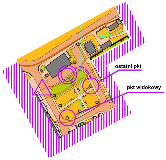 00 Interwał startowy Dojście do startu z CZ Limit czasu Strefa Organizacja startu i mety Ośrodek Rekolekcyjno-Szkoleniowy na Heluszu Mapa Helusz, skala 1:15000 (kat.