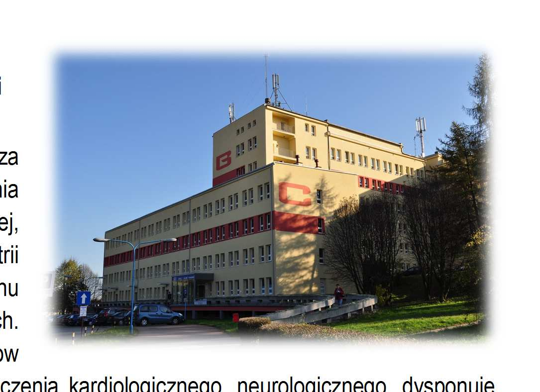 7.8. Szpital Św. Anny w Miechowie I. Informacje ogólne o działalności jednostki Szpital Św.