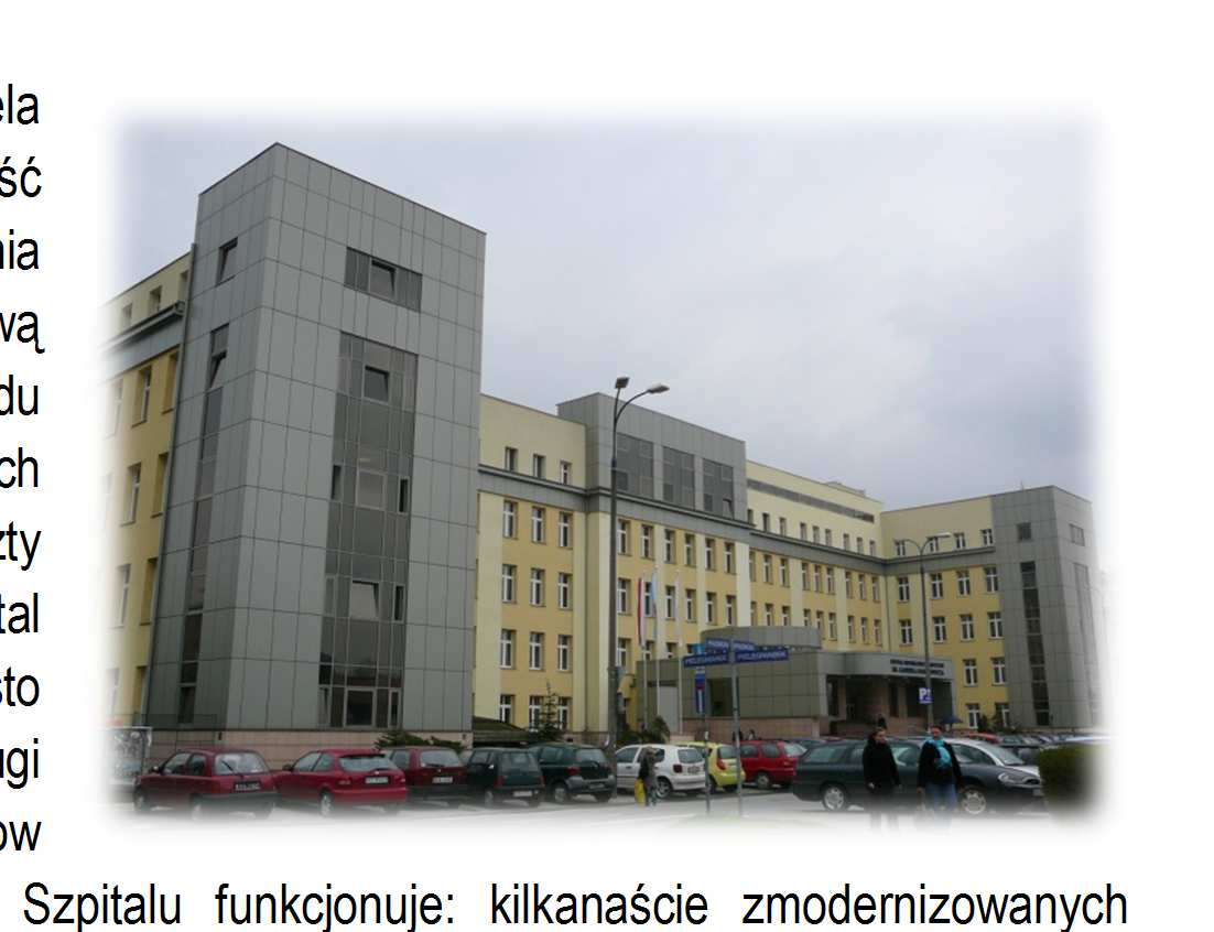 7.18. Szpital Miejski Specjalistyczny im. Gabriela Narutowicza w Krakowie I. Informacje ogólne o działalności jednostki Szpital Miejski Specjalistyczny im.