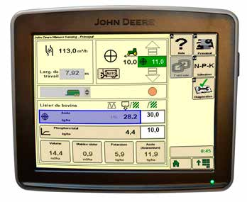 Zastosowanie w ciągniku John Deere wyposażonym w system TIA: System TIA, proponowany do ciągników John Deere (6R-7R-8R), umożliwia automatyczną kontrolę prędkości jazdy