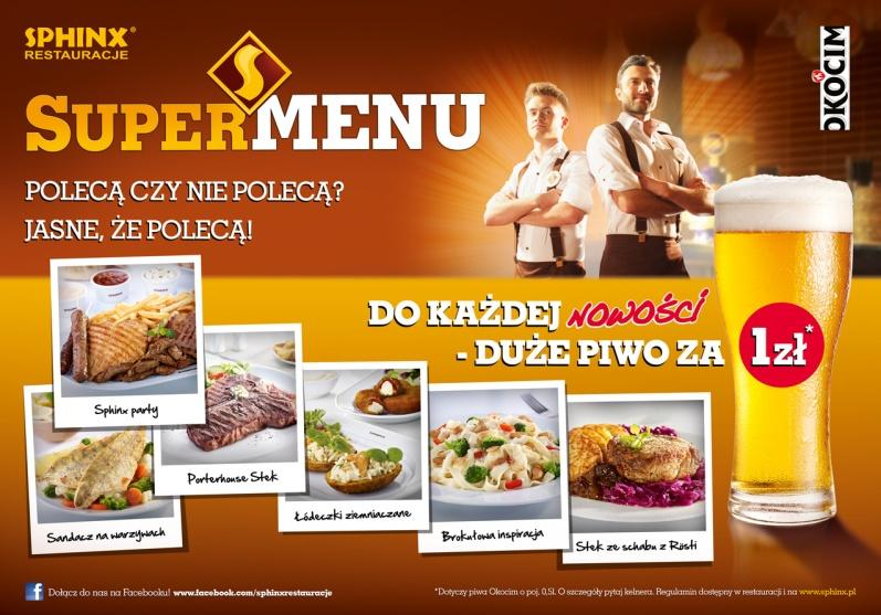 kampanie reklamowe oraz wprowadzenie nowego menu