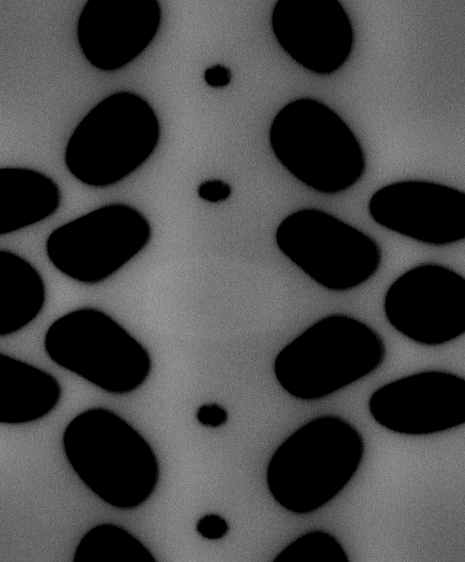 Typ włókna światłowód #E światłowód #F φ [µm] 82-85 129-143 dx [µm] 5.4 5 dy [µm] 5.8 2.