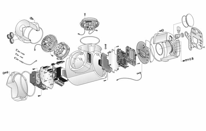 AUMATIC AC 01.1 Instrukcja obs³ugi 19. Rysunek szczegó³owy i wykaz czêœci zamiennych AUMATIC AC 01.1 55.0 53.0 54.0 15.