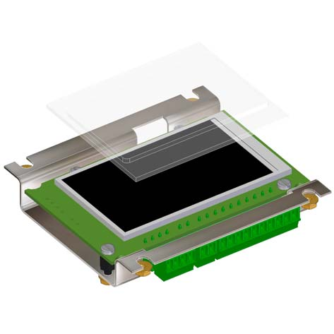 TFT 3.2" H Thin Film Transistor wyświetlacz 3.2", poziomy Wymiary 6 42 88.5 potrzebne miejsce na przewód 70 96 24.3 2 (3) Otwór Montaż R 2 42.1 80 zgrzewane śruby M3 8 70.