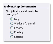 pracować (listy, wiadomości e-mail,