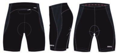 \ PERFORMANCE \ WOMAN \ PRODUCTS Performance biking 44842 WYJMOWANA WKŁADKA 50 black XXS-L