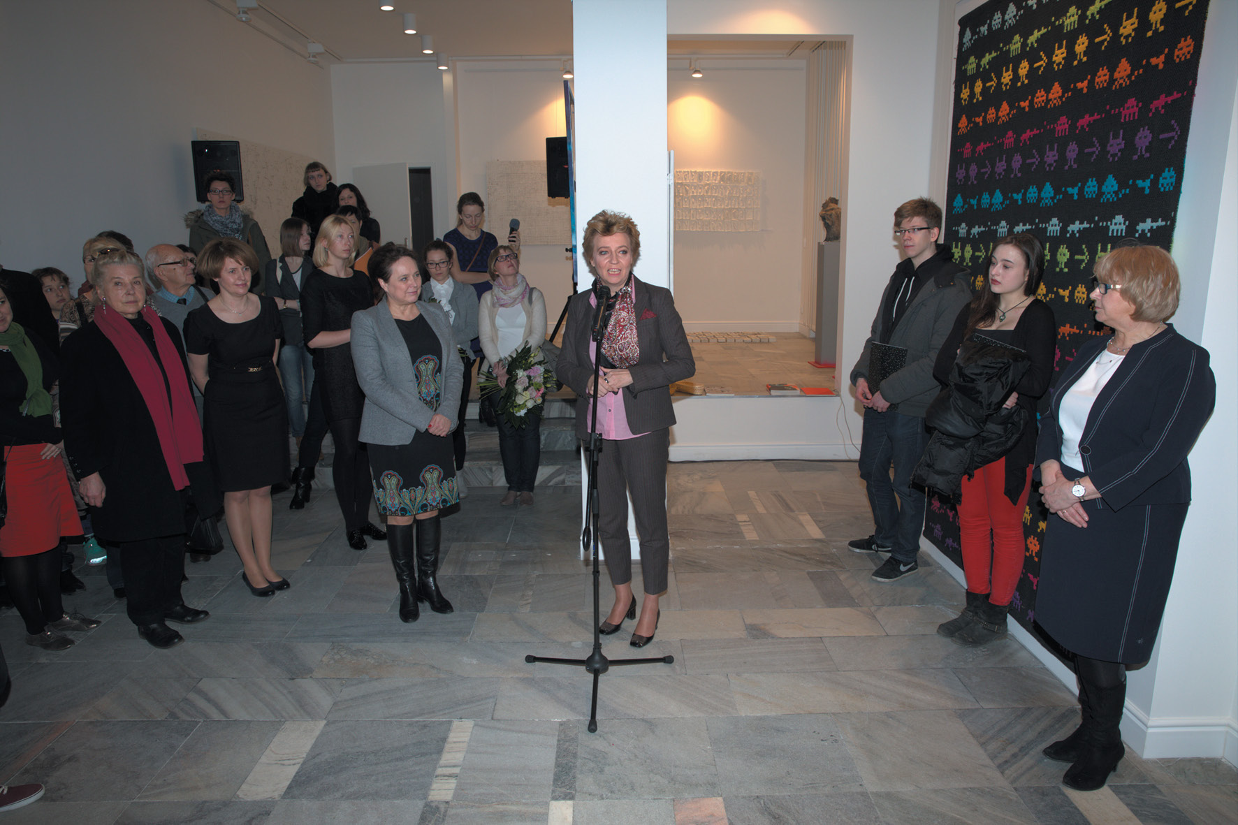 exhibition launching the Gallery of the Academy of Fine Arts 68 Piotrkowska Street 117 24.03.