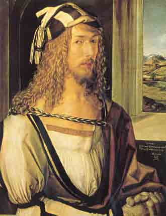 Epoka Galerialiteracka EDUSEJA Albrecht Dürer Autoportret Tym czym dla ucznia autocharakterystyka, czym dla pisarza autobiografia, tym dla malarza jest autoportret.