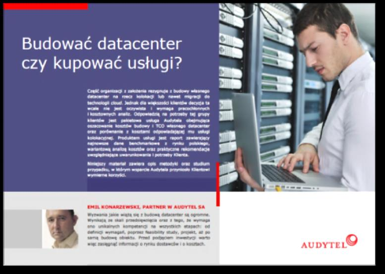 Analizy i usługi w obszarze rynku datacenter: Rynek operatorów datacenter w Polsce