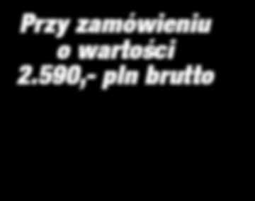 Przy jednym zamówieniu można zrealizować jeden rabat,