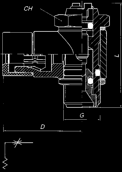 ZAWÓR DŁAWIĄCY WKRĘCANY Z PRZYŁACZKĄ WTYKOWĄ DO PRZEWODÓW Z TWORZYW SZTUCZNYCH Z GWINTEM M5 DO G1/4 TYP I BANJO FLOW REGULATOR WITH QUICK CONNECTOR,