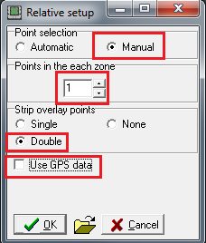 jeśli tak to możemy kontynuować orientację wzajemną, jeśli nie - należy wrócić (klawisz back) Sprawdzamy błędy orientacji tools -> block analyzer Błąd orientacji wewnętrznej Inn max.