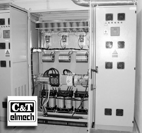 Równoległy filtr aktywny sterowany predykcyjnie 161 Rys. 8. Filtr aktywny XINUS firmy C&T Elmech o mocy 150 kva zainstalowany w rafinerii LOTOS S.A.