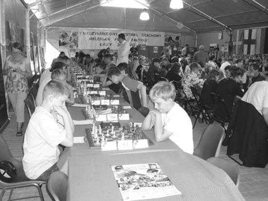 gazeta gryficka 02.07.2009 r. V Mieleñska Per³a Ba³tyku Sukces Kacpra SPORT Str.. 13 W azach (gm. Mielno) odbywa siê, po raz pi¹ty, miêdzynarodowy turniej szachowy: Mieleñska Per³a Ba³tyku.