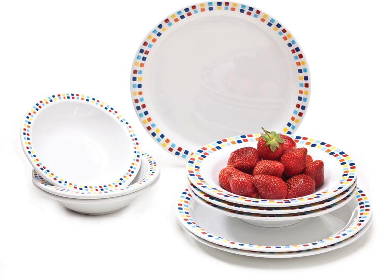 Można je używać w temperaturze do +90 43500 talerz obiadowy śr. 26 / H 2,1 cm 48 7, 43501 talerz obiadowy śr. 23 / H 2,0 cm 48 3,41 435 talerz śr. 18,3 / H 1,9 cm 48 2,35 43504 talerz śr.