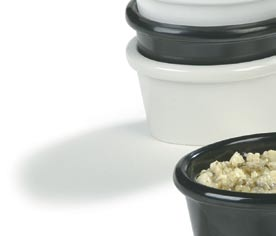 K Na wszelkiego rodzaju sosy, dodatki, dressingi... Konkurencyjne produkty ze stali nierdzewnej są drogie, więc często znikają a porcelanowe tłuką się w szybkim tempie. ostępne w całej gamie kolorów.