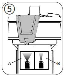 12. Ustawienia przycisku wielofunkcyjnego (Rys. 4, A) FILL/ CLEAN ustawienia czyszczenia i wstępne napełnianie systemu OFF system jest wyłączony ON system pracuje 13.