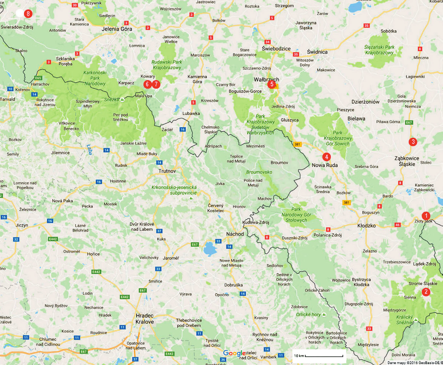 Góry Harzu i Sudety porównanie wykorzystania turystycznego reliktów górnictwa... 261 Ryc. 4.
