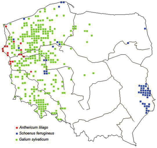 Przestrzenne zróżnicowanie krajobrazów.