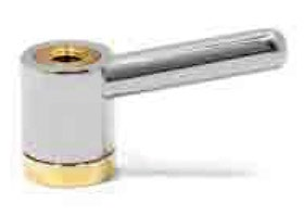 uchwytami materiał: stal AISI 304/316L gwint: M14 M18 Stainless steel double hand nut with brass