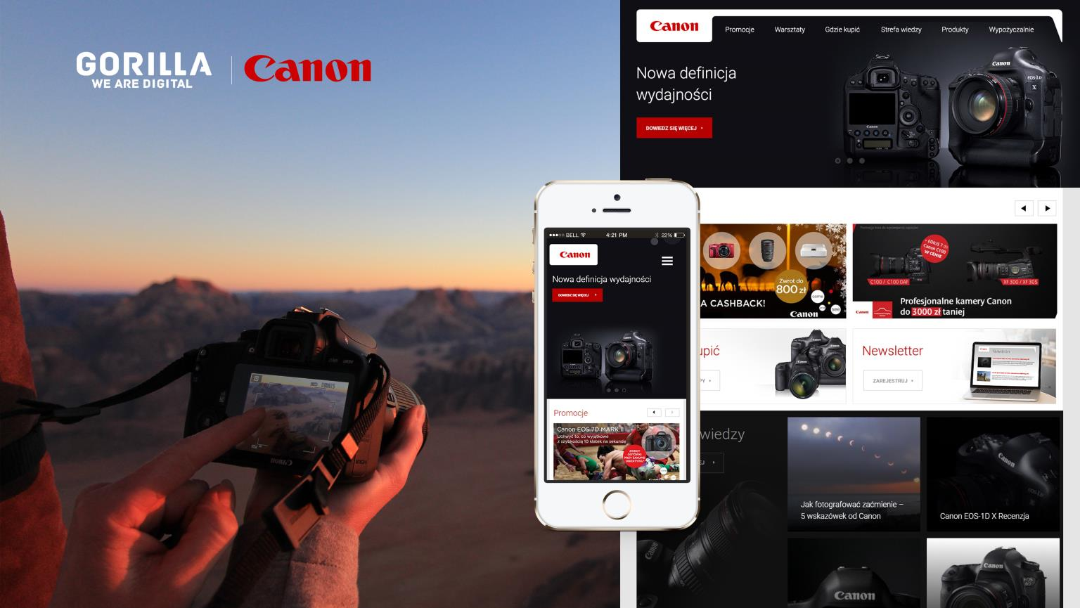 Canon Pro #serwis dla profesjonalistów #integracja z kodami