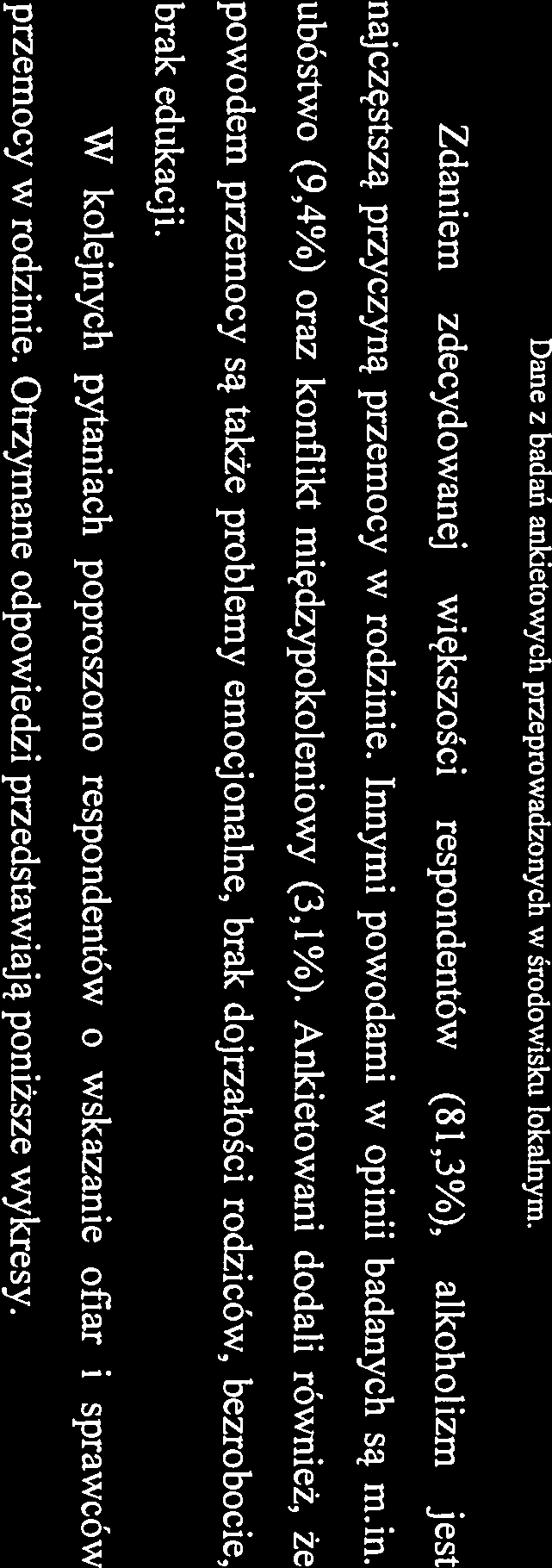 Gminny Program Przeciwdziałania Przemocy w Rodzinie oraz Ochrony Ojiar Przemocy w Rodzinie Gminy Konstancin-Jeziorna na łata 2014-202 0 Odpowiadając na następne